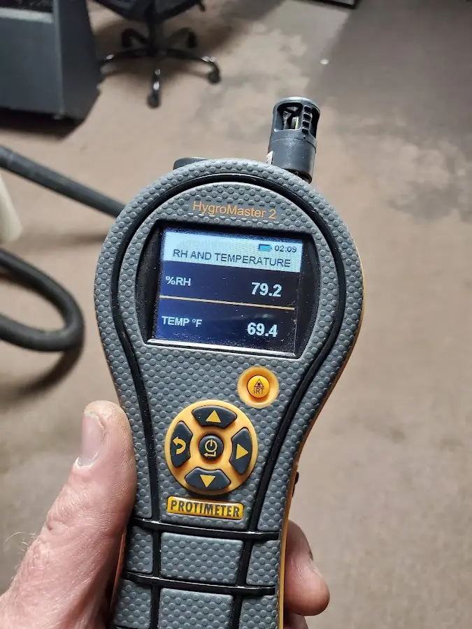 Moisture meter humidity assessment for Mold Remediation & Removal in Montgomery Village